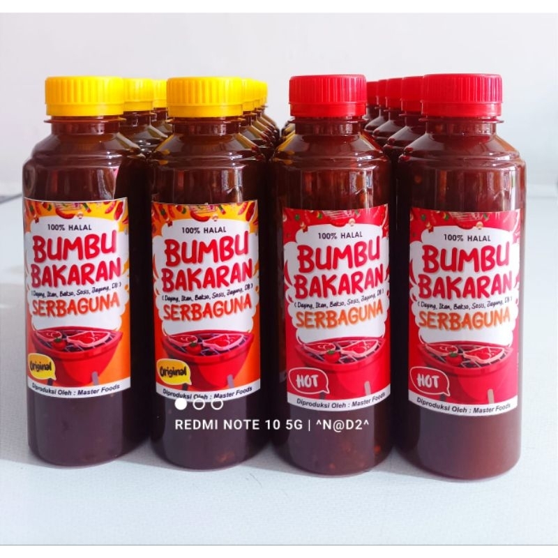 

Bumbu Bakaran serbaguna tahun baru saus Delmonte