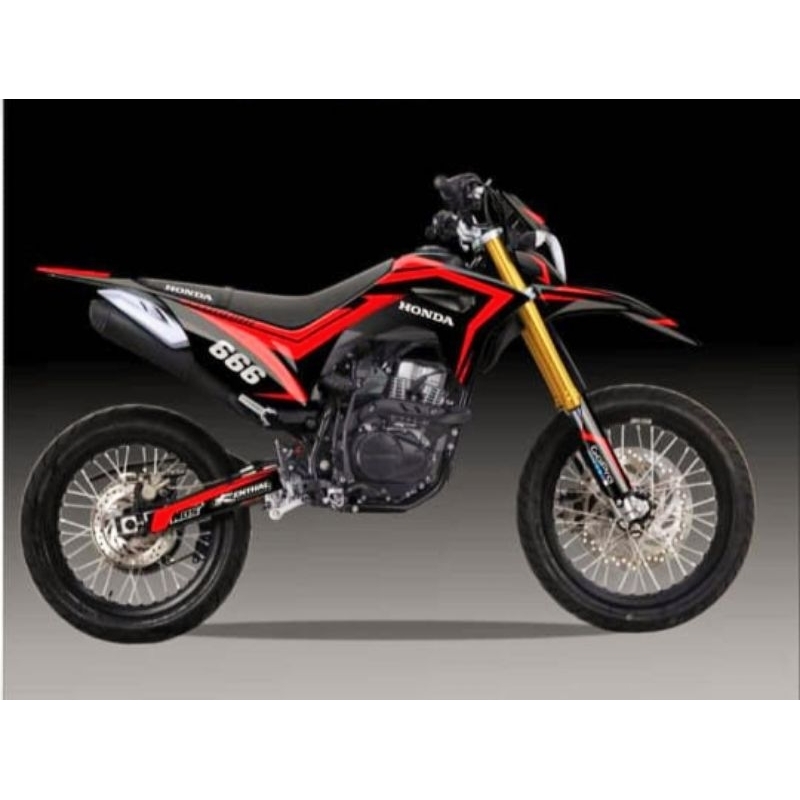 Stiker Decal Crf 150 / Stiker Decal Crf Murah / Stiker Decal Crf Viral / Striping Decal Crf 150 L