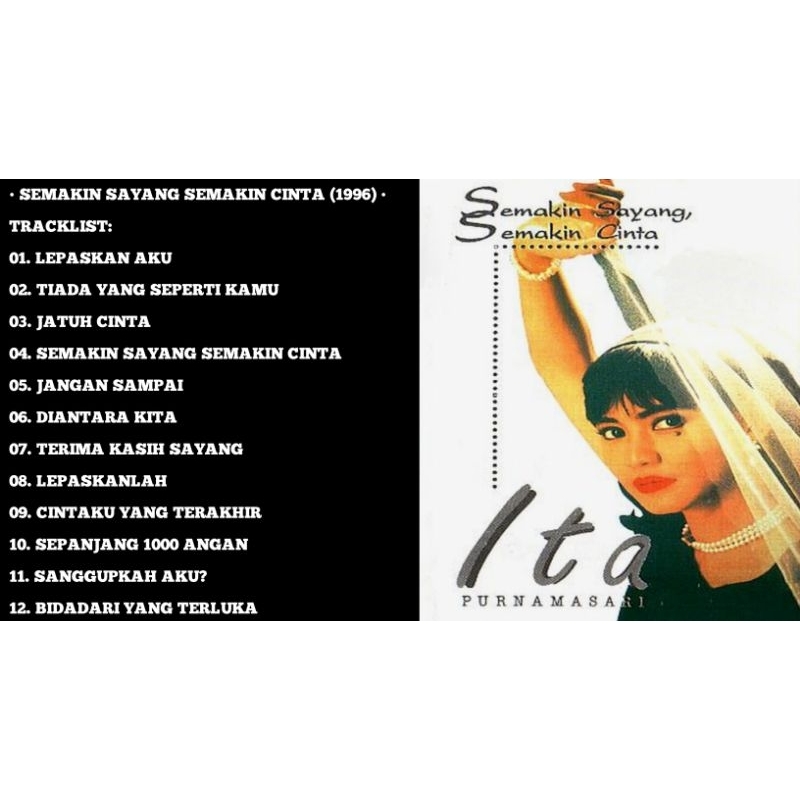 ita purnamasari semakin sayang semakin cinta cd album 1996