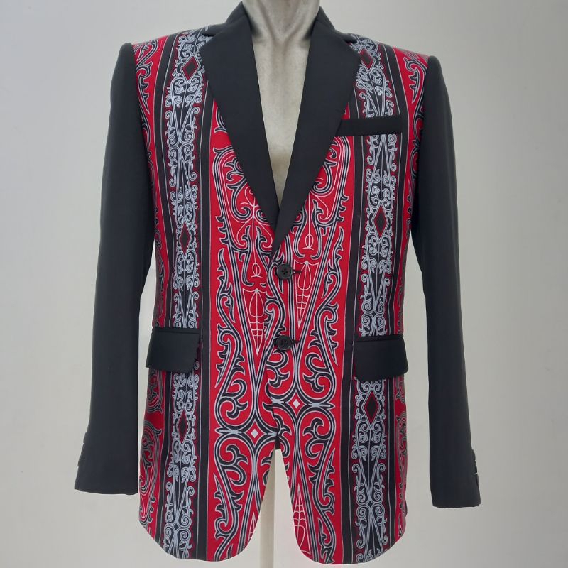 Jas Batik motif Sadum Akola / Jas Tenun Ulos Sumatera / Jas Ulos