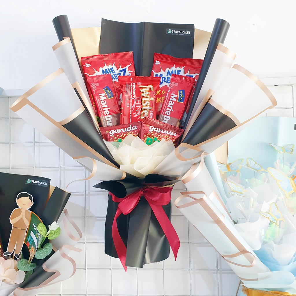 Bucket Snack Besar Hand Bouquet