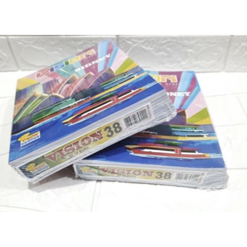 

Buku Tulis Sidu/Vision/Skola by Sidu isi 38 lembar 1 pak