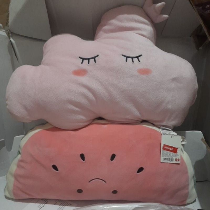 MinisoBonekaSemangka&Awan