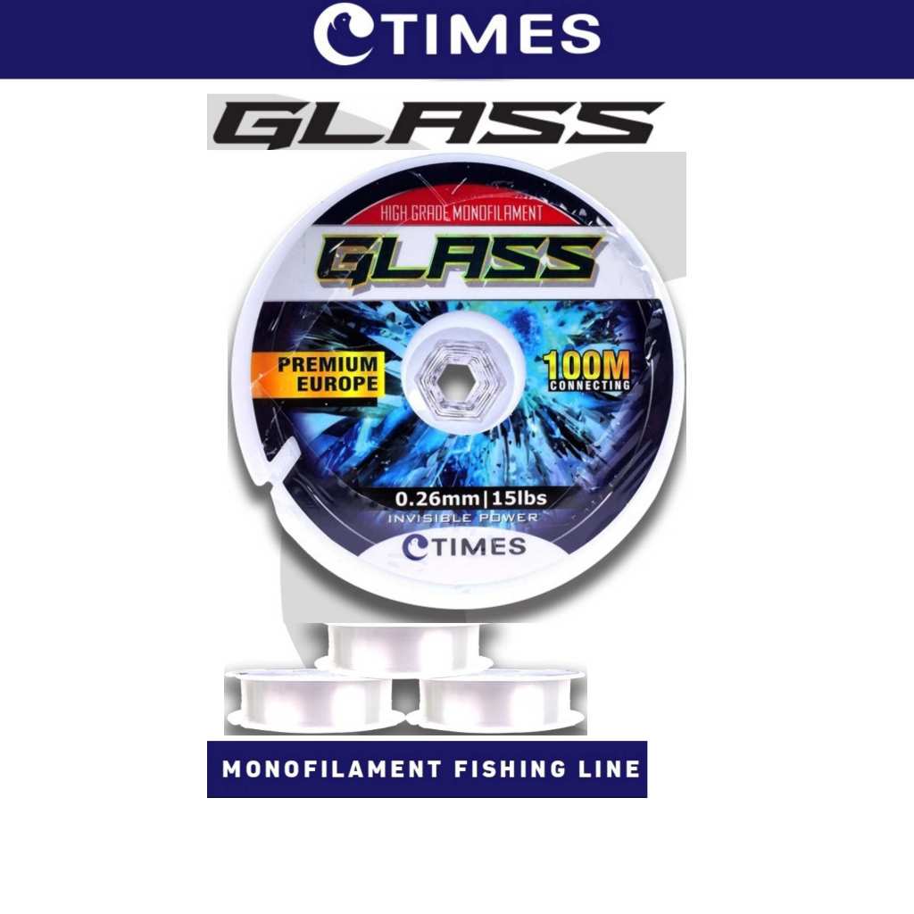 Senar Nylon Times Glass 100m Conecting 0,18mm