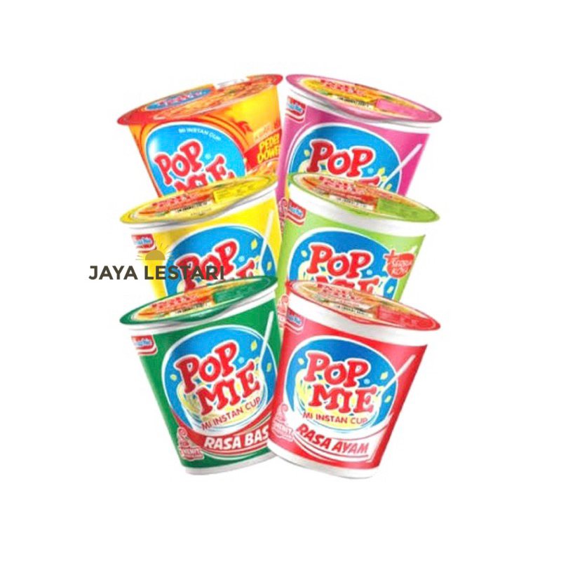 

Pop Mie Instan Cup (8 Varian Rasa)