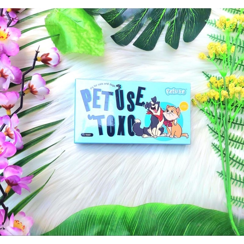 SYNTHGENE Toxo Toxoplasma gondii Rapid Test For Pet Cat and Dog Alat Deteksi Virus Toxo Hewan Kucing