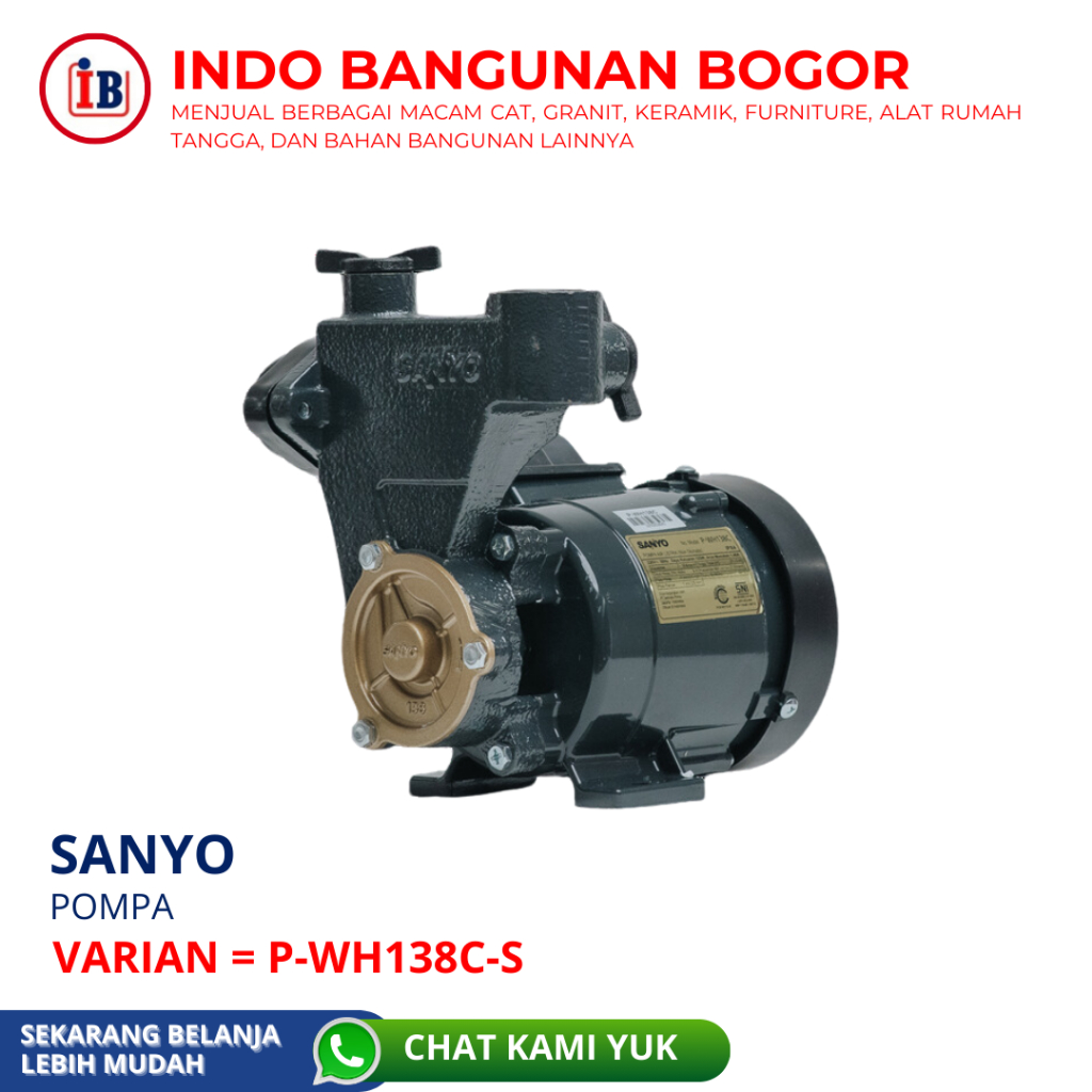 SANYO POMPA AIR P-WH138C-S