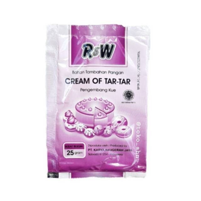 

Cream Of Tar Tar R&W pengembang kue rajawali 500 gr repack
