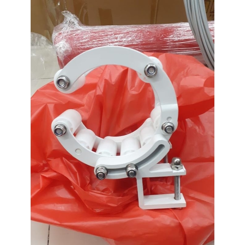 Aluminium Central Roller Awning Gulung Rectacable Awning