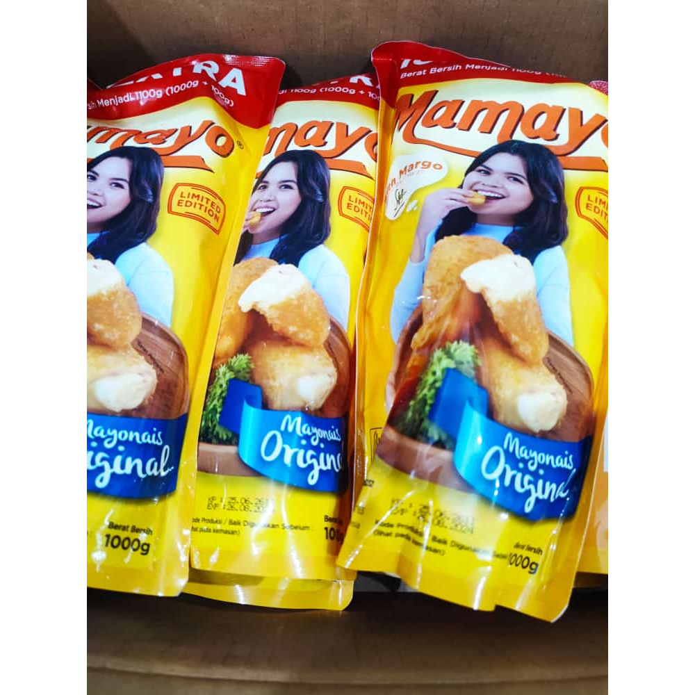 

Mayones Mamayo 1kg original taste mayonaise cimory