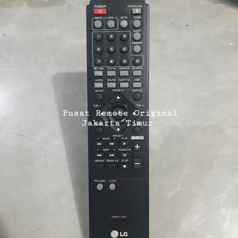 REMOTE REMOT DVD COMPO LG AKB32713201 ORIGINAL