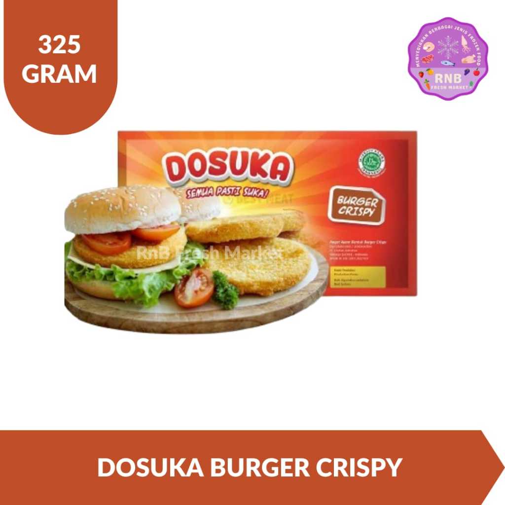 

Dosuka Burger Crispy Netto 325 Gram