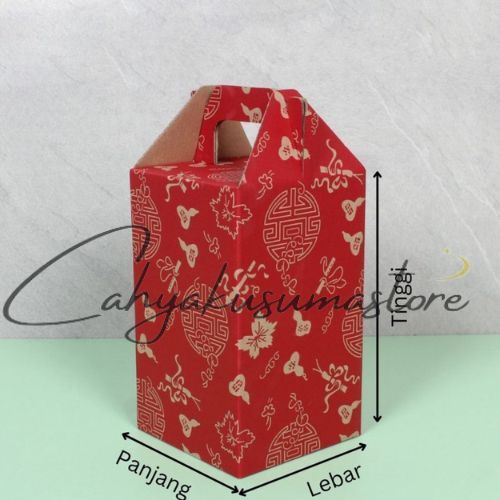 

( 10pcs ) Dus Imlek isi 3 Toples 250gr Box Jinjing Kue Kering Hampers Sincia Parcel Chinese New Year