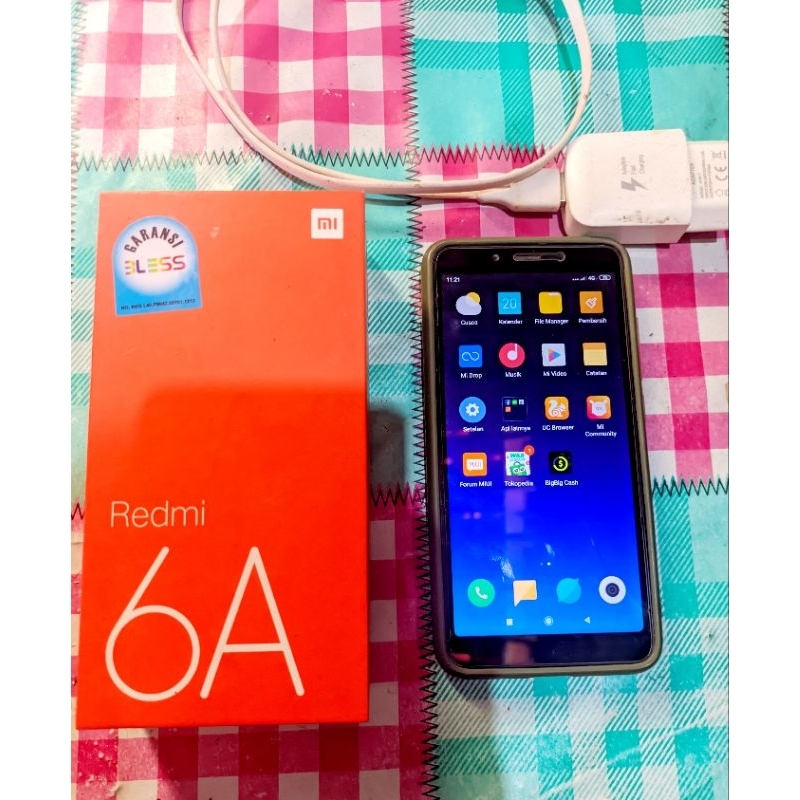 xiomi redmi 6a 2/16 second tanpa ces