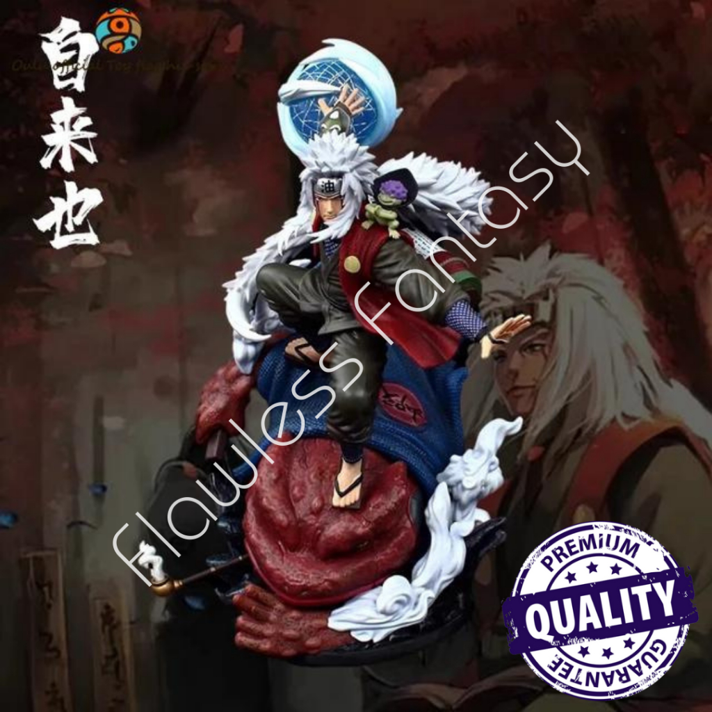 Naruto Jiraiya Burning Statue Figure