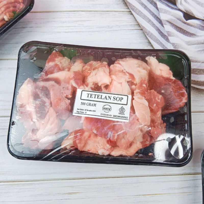

Tetelan Sop Daging Sapi Halal 250gr - 500gr Super Premium