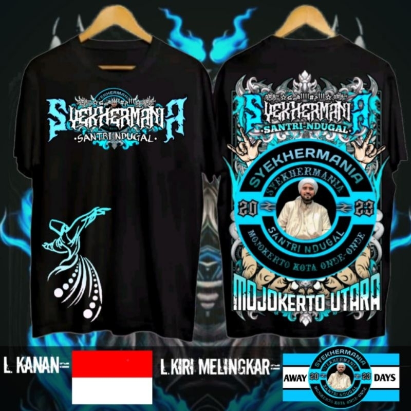 Custom Kaos SYEKHERMANIA Mojokerto Utara