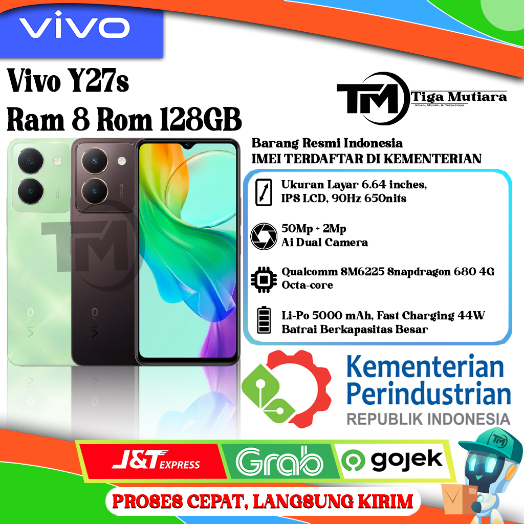 Vivo Y27s Ram 8/128GB | Ram 8/256GB