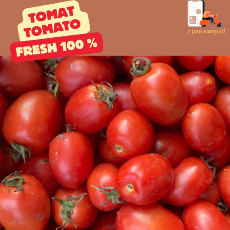 

Tomat Vegetable Fresh Tomato 250 gram KIRIM INSTAN BANDUNG