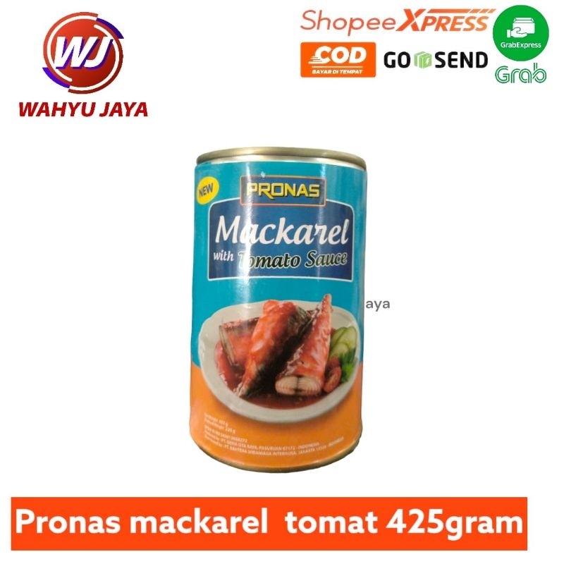 

Pronas mackarel tomat 425gram