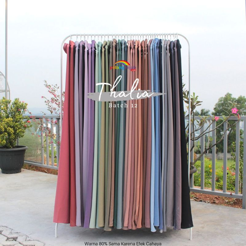 Bergo Thalia Wolfis Pelangi Hijab