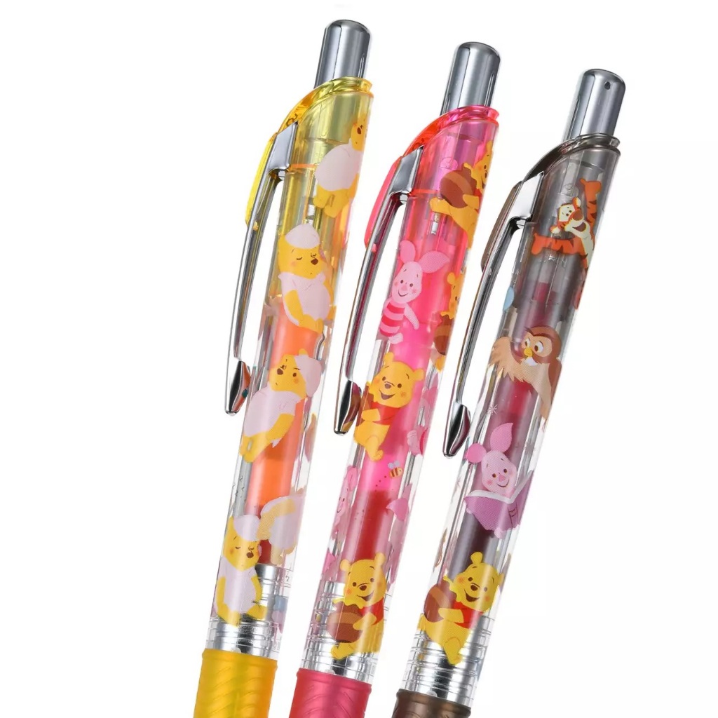 

Pentel EnerGel Infree Disney Winnie the Pooh Pooh's House Piglet Tigger Gel Ink Pen 0.5mm Disney Exclusive Limited Edition