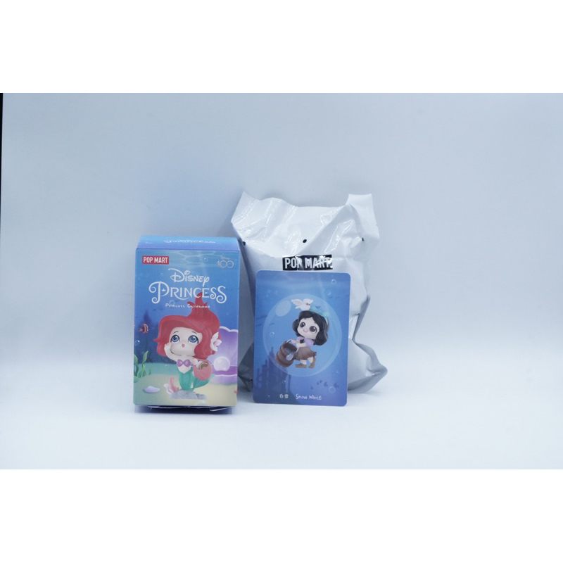 POP MART Disney Princess Childhood Snow White Open Confirm Figure Putri Salju