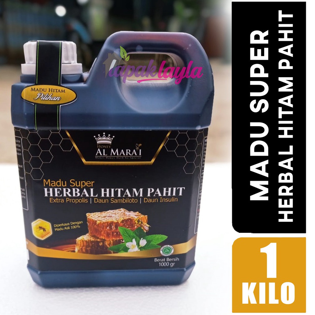 

K87 Madu Super Herbal Hitam Pahit Plus 1 kg Trendy