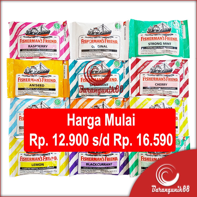 

I4 Permen Fishermans Friend Original 25 gram Aneka CuciGudang