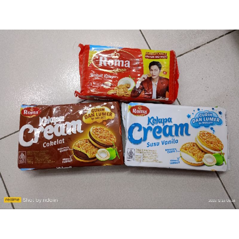 

Roma Biscuit Kelapa Cream 300gr