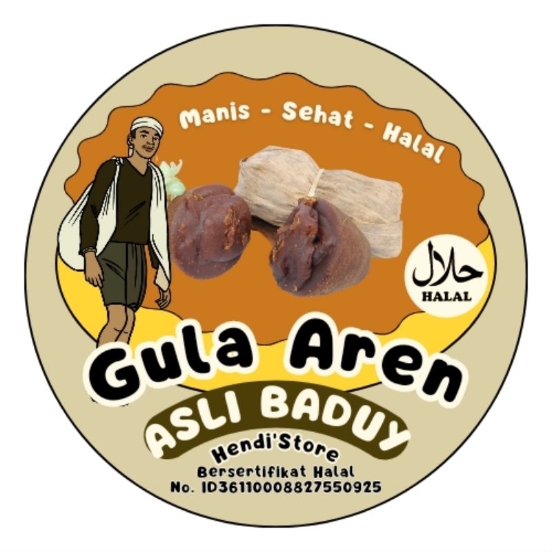 

GULA AREN PREMIUM ASLI SUKU BADUY 1 BUNGKU (ISI 2 KEPAL)