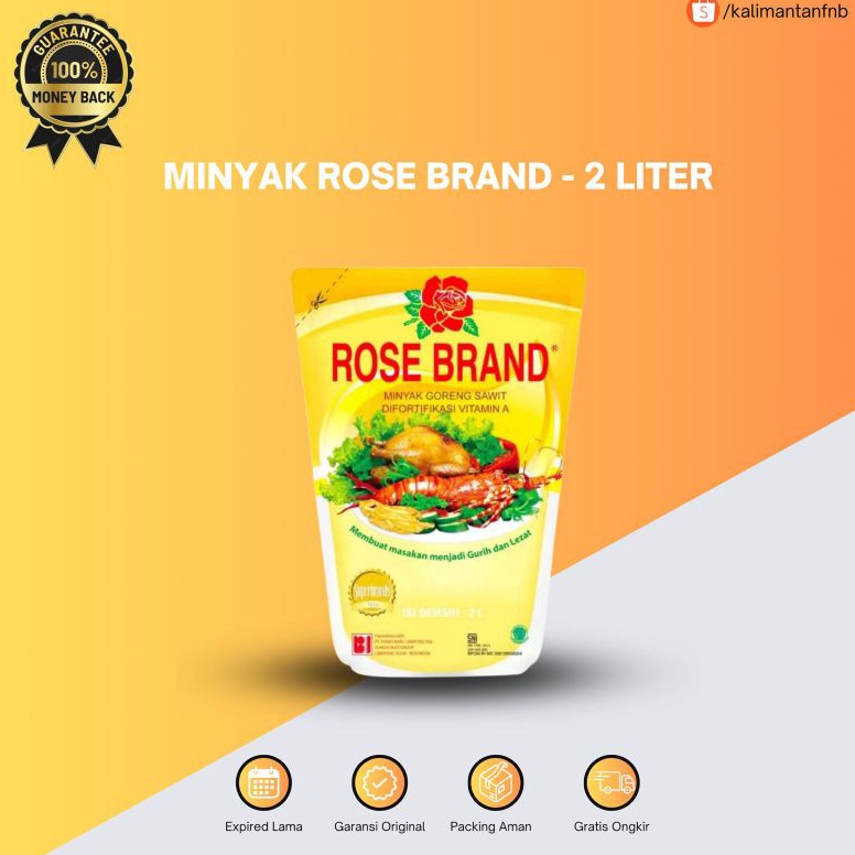 

R33ady Minyak Rose Brand 2 Liter Langsung proses