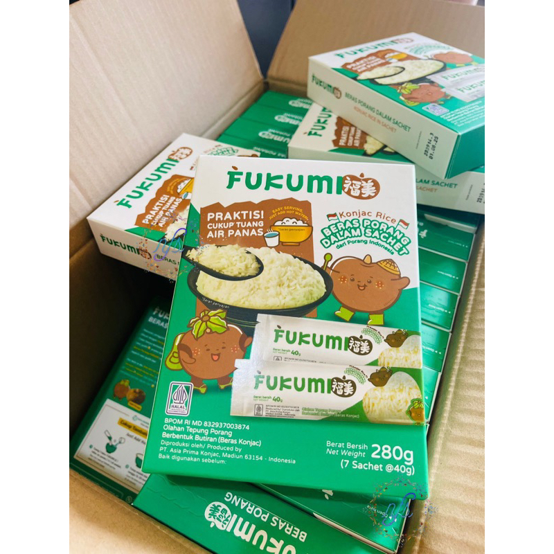 

Beras fukumi 7 sachet