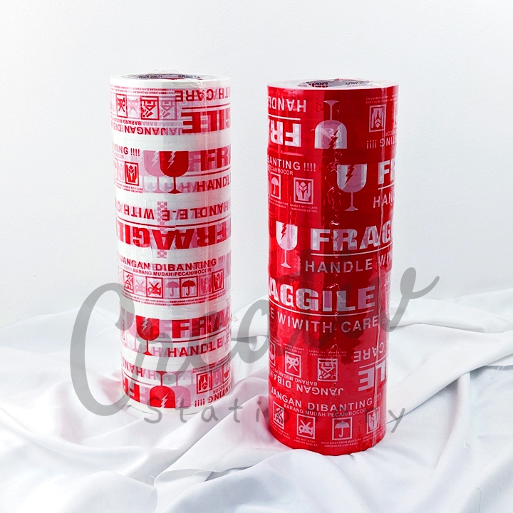 

KENKO Opp Tape Fragile 48 Mm Merah Putih