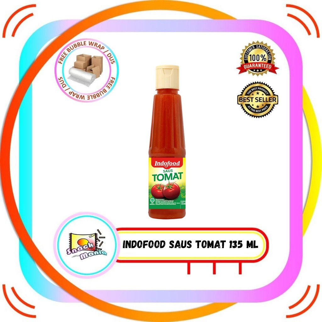 

Indofood Saus Tomat ~ 135 ml Tomato Sauce