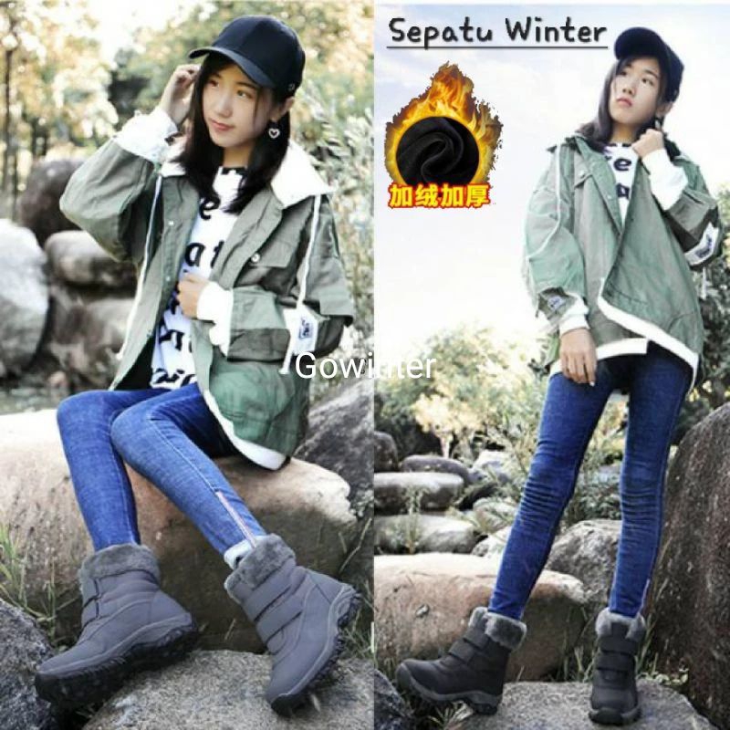 Sepatu Musim Dingin / Sepatu Winter Wanita /Boots Winter