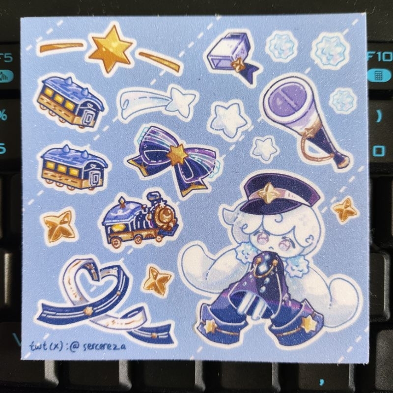 [CRK] Cookie Run Kingdom Milky Way Cookie Kiss-cut Sticker