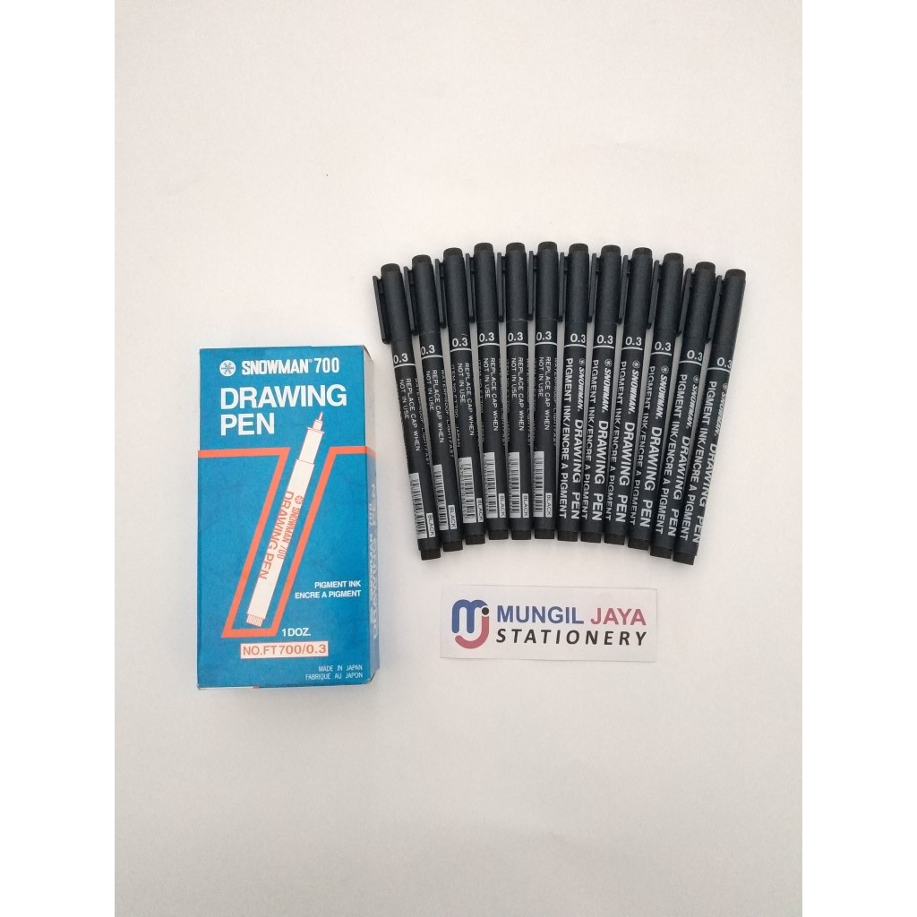 

DRAWING PEN SNOWMAN 0.3