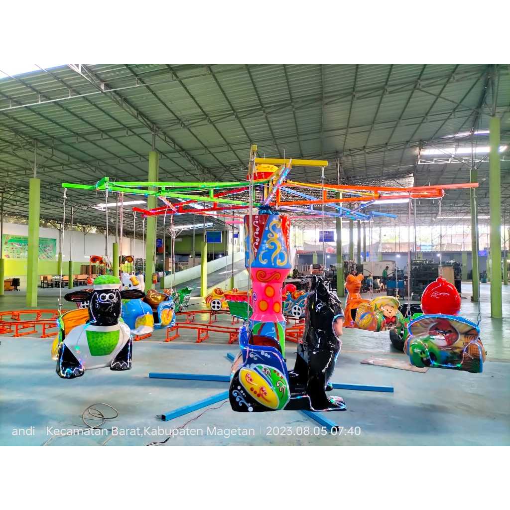 odong-odong komedi putar gantung karakter