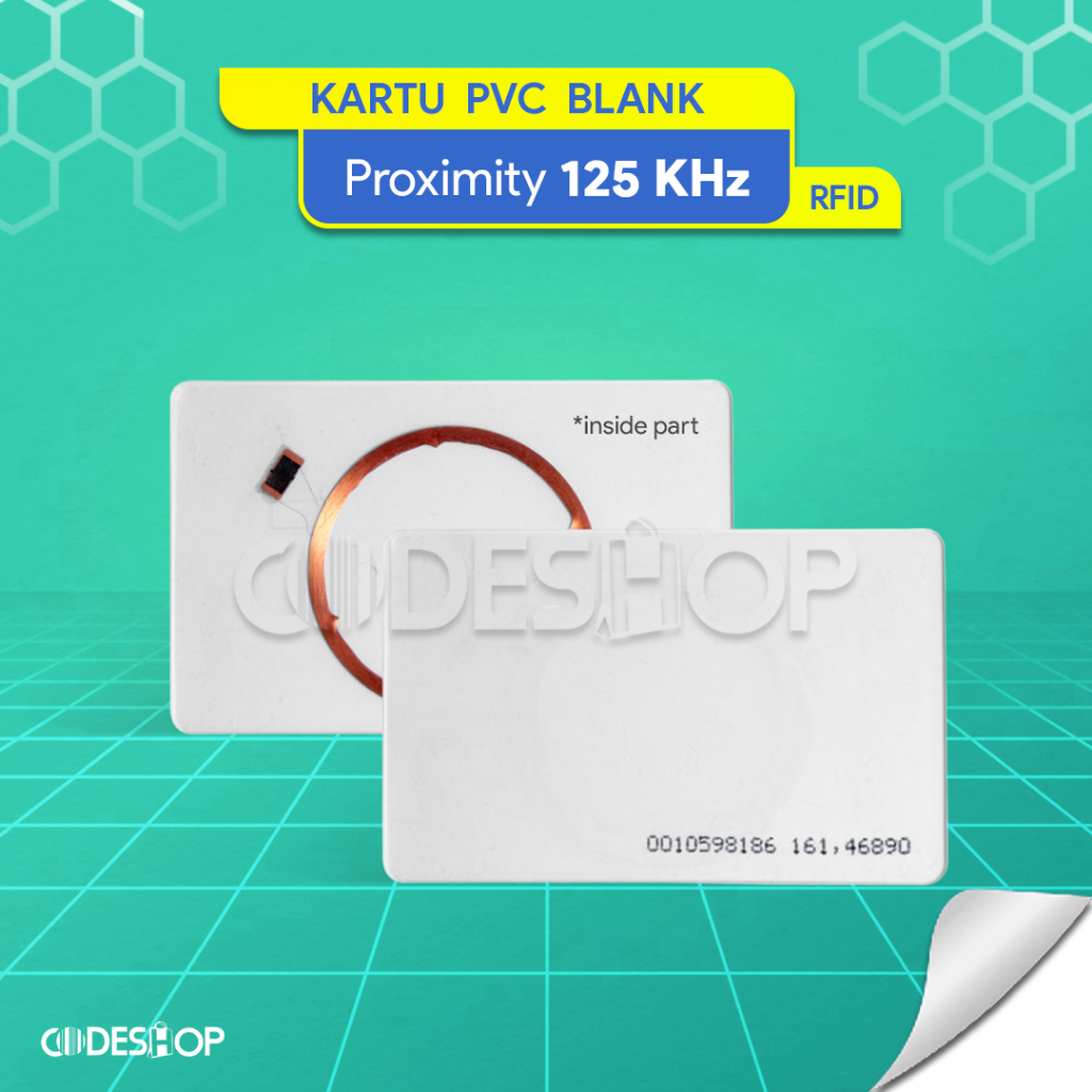 

Kartu RFID PVC Proximity 125 KHz