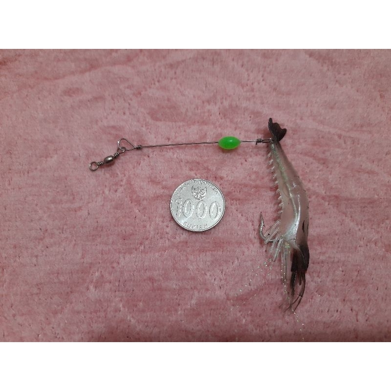 umpan casting udang tiruan soft