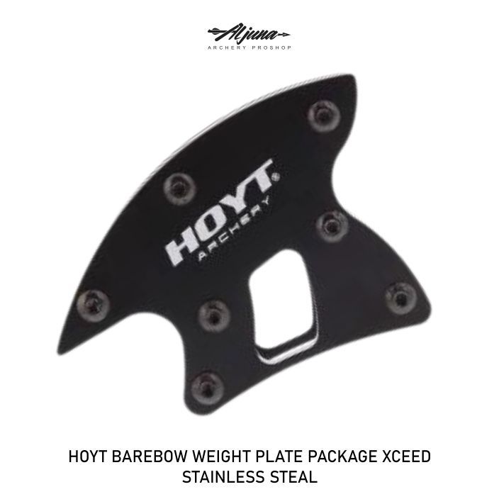 HOYT HANDLE BAREBOW WEIGHT XCEED PLATE STAINLESS STEEL