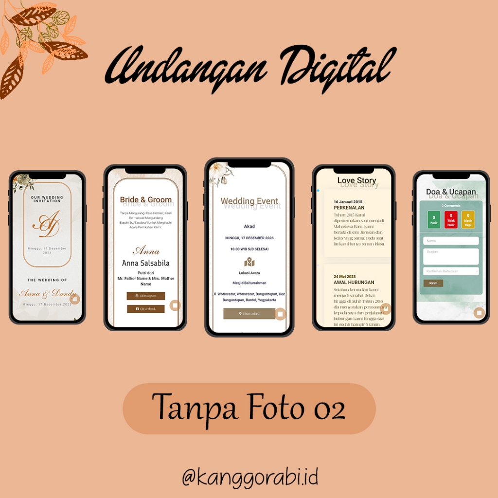 Undangan Digital  | Undangan Pernikahan | Undangan Web Pernikahan | Undangan Web | Undangan Website 