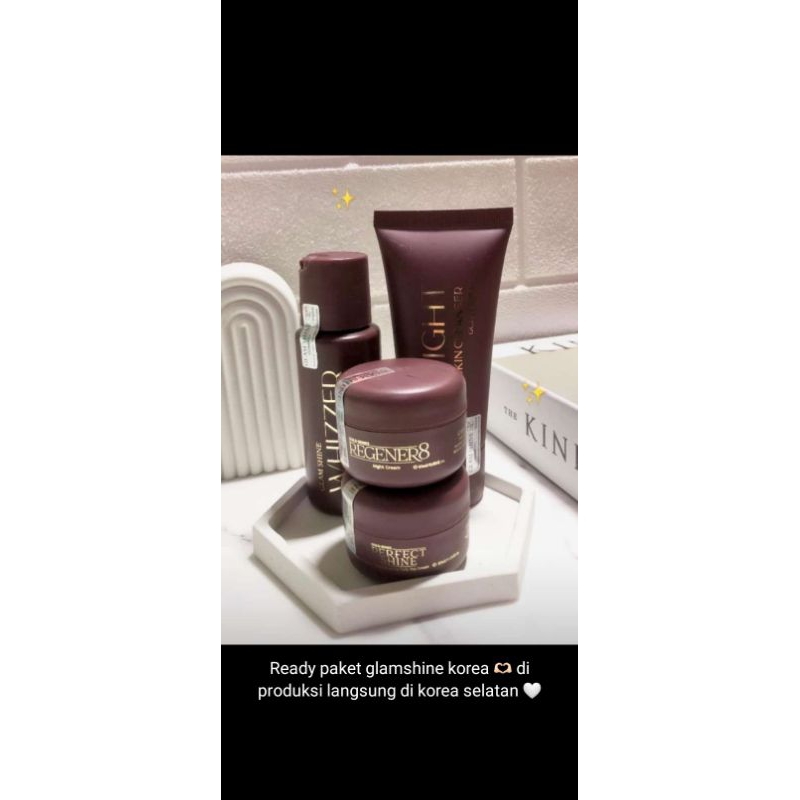 skincare glamshine korea