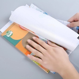 

DECORRY (CPP) Sampul Buku Stiker Film Pelindung Buku Tekstil Transparan Buram Tahan Air Dengan Perekat Untuk Alat Tulis Sekolah Dasar