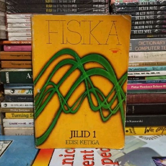 Buku Original FISIKA JILID 1 EDISI KETIGA HALLIDAY RESNICK Bekas