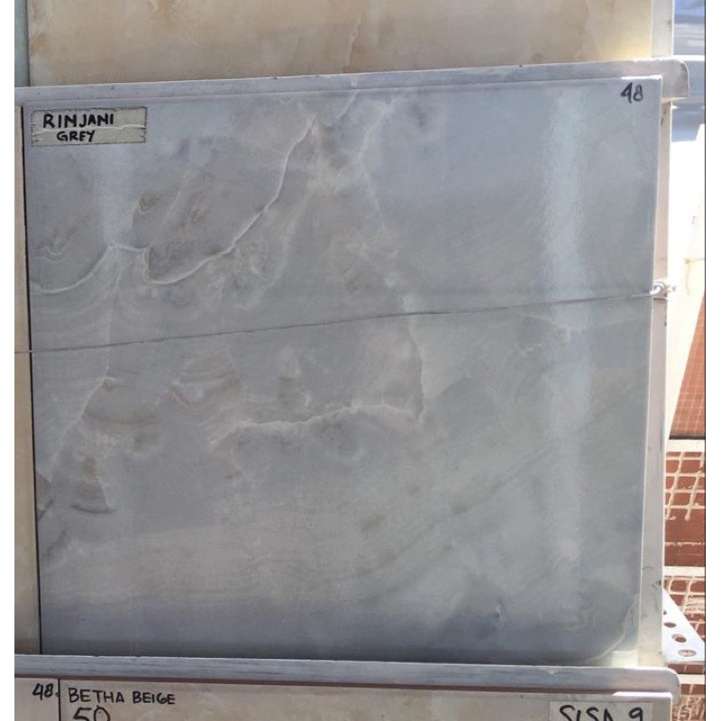 Keramik lantai 40x40 Rinjani Grey Spectrum Mulia