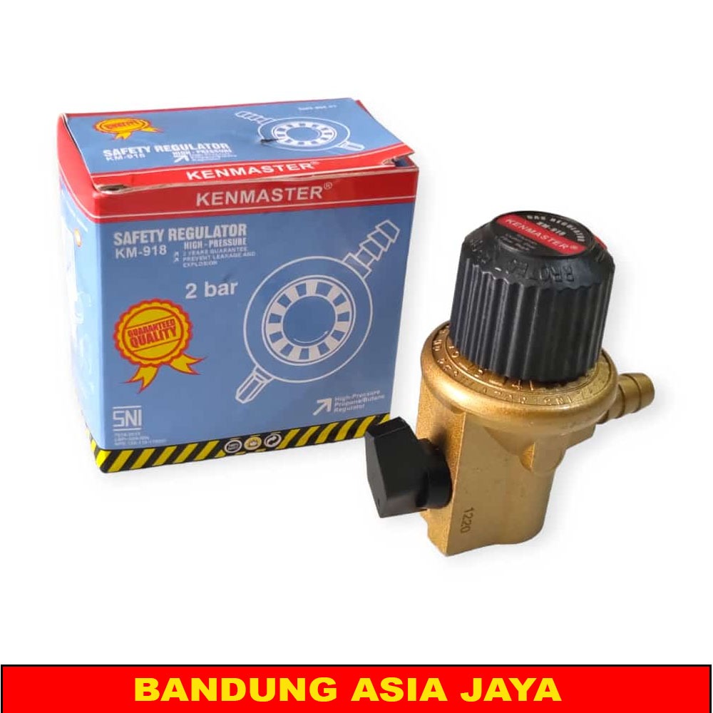 KENMASTER Regulator Gas High Pressure / Regulator Gas Tekanan Tinggi Untuk Kompor Mawar