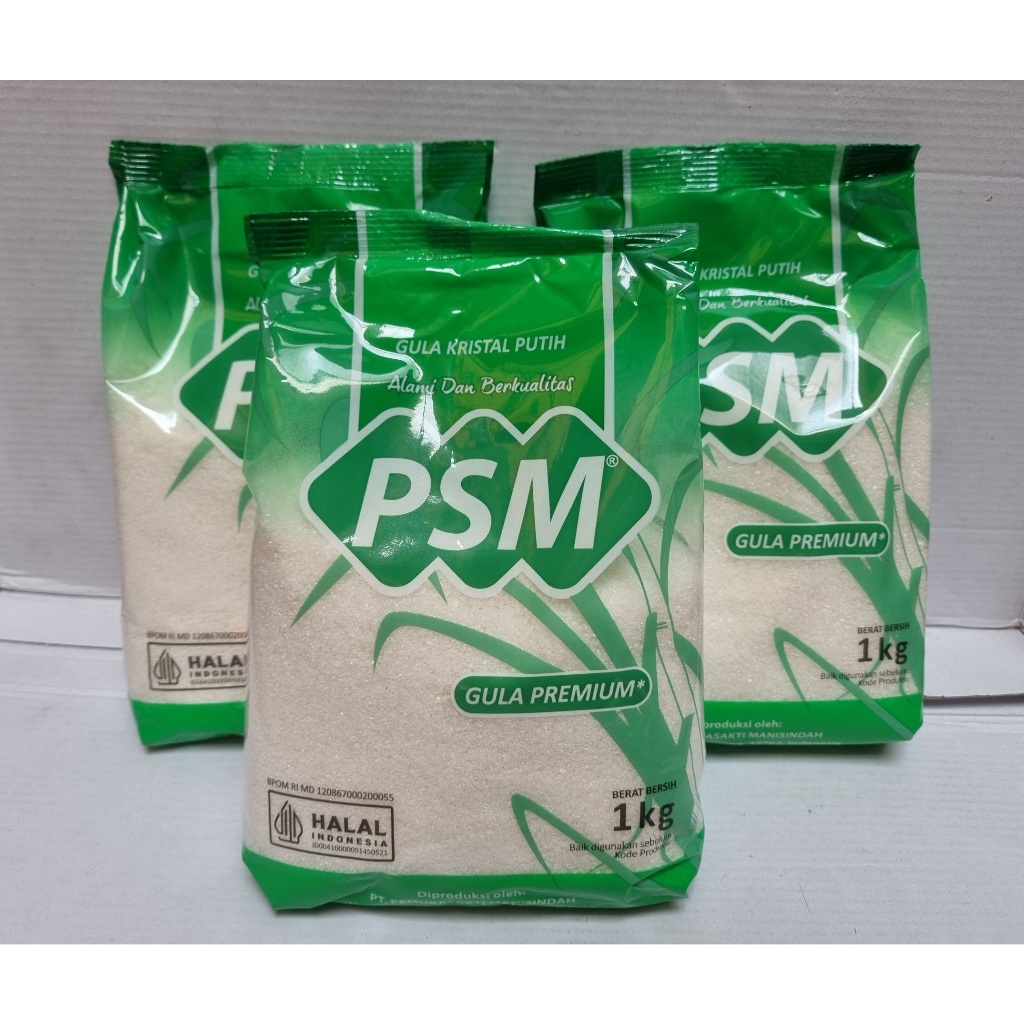 

Gula Pasir Kristal Gula PSM 1kg