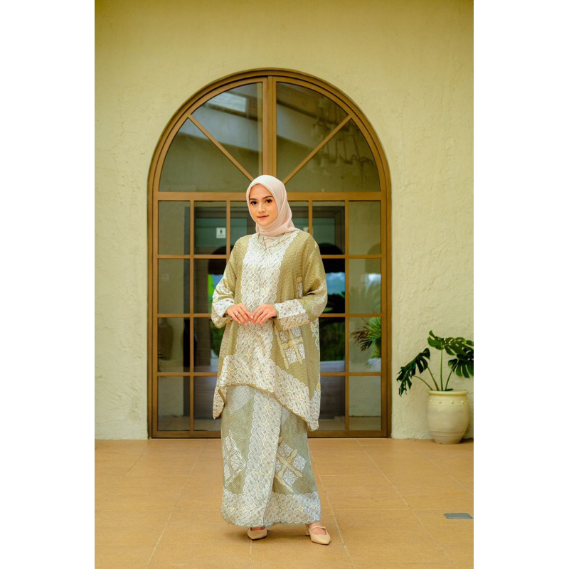 PROMO 285ribu ONE SET BAJU KURUNG + ROK SPAN BATIK VISCOSE